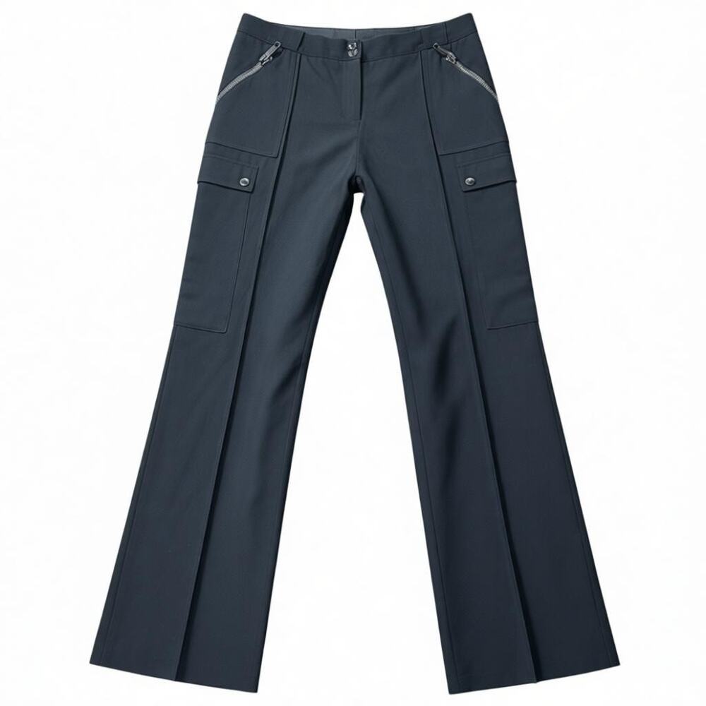 Burberry Wool Lined Black Trousers Women’s Size 6 Excellent